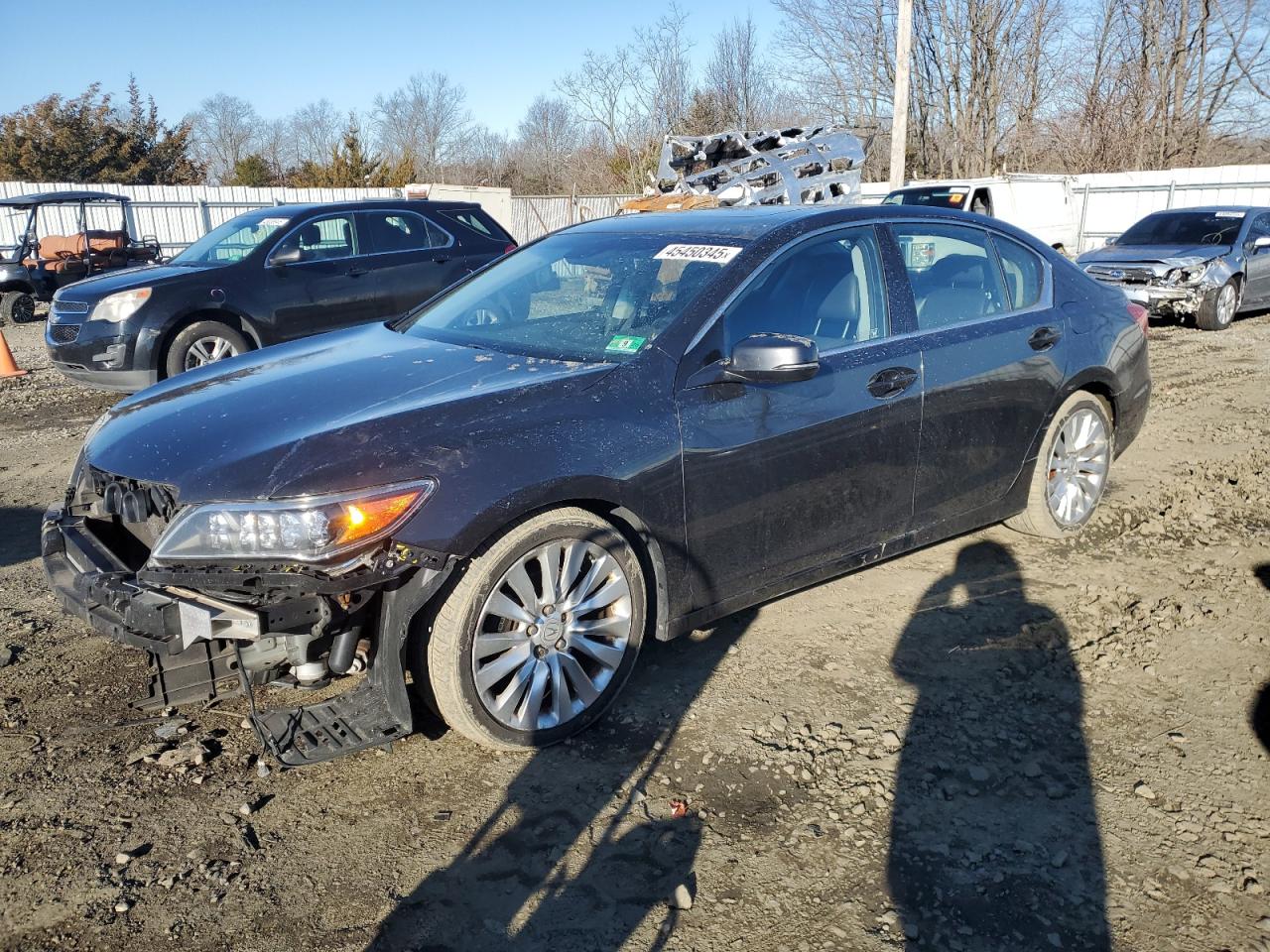 2014 Acura RLX VIN JH4KC1F91EC006406 - Copart auction photo