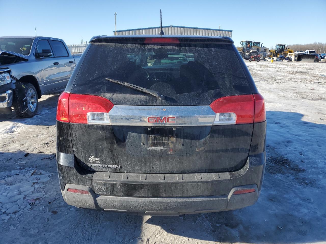 2013 GMC Terrain VIN 2GKALMEK6D6421204 Copart auction photo, front end / side damage thumbnail 6