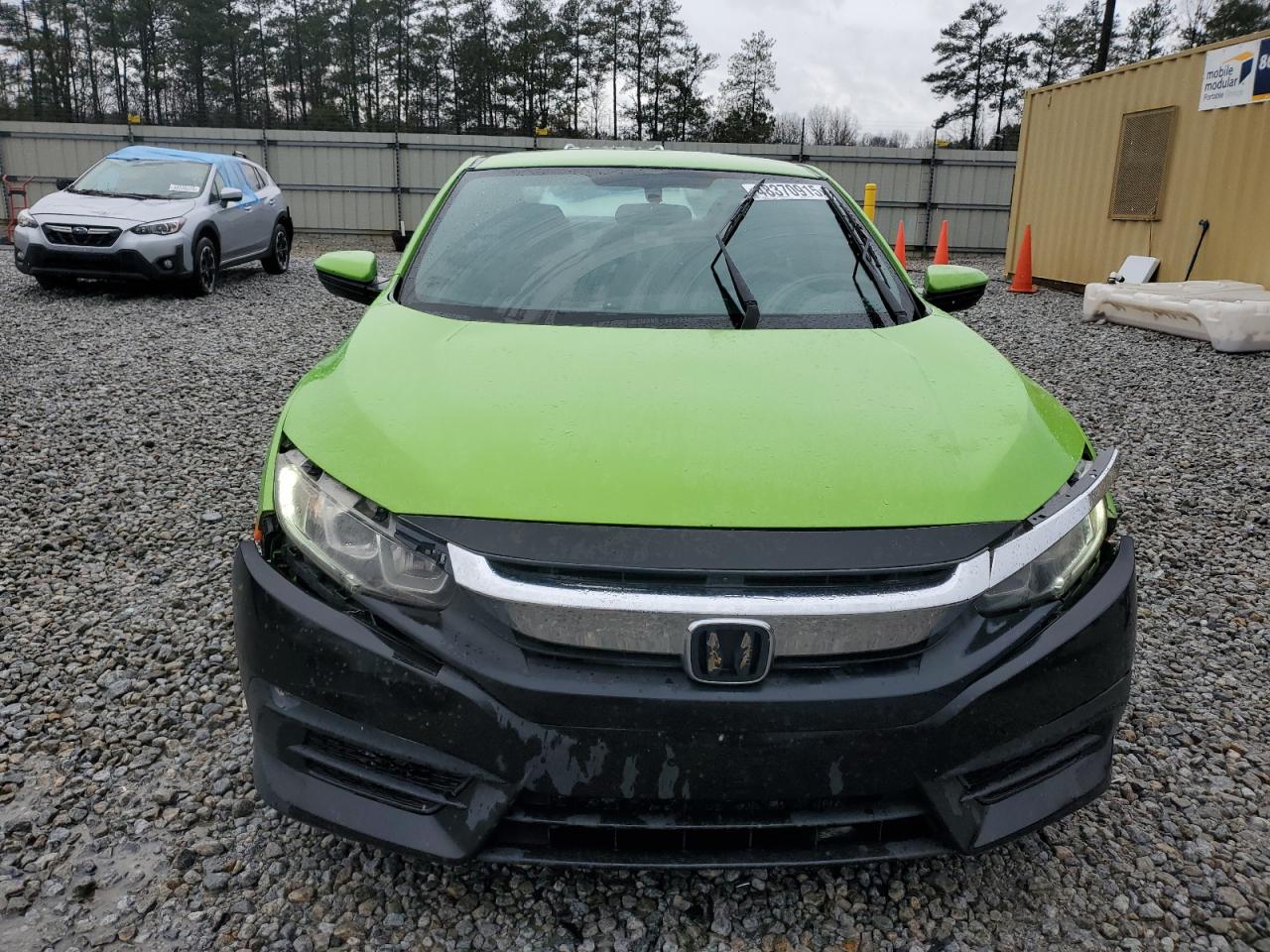 2016 Honda Civic VIN 2HGFC4B57GH308419 Copart auction photo, front end / rear end damage thumbnail 5