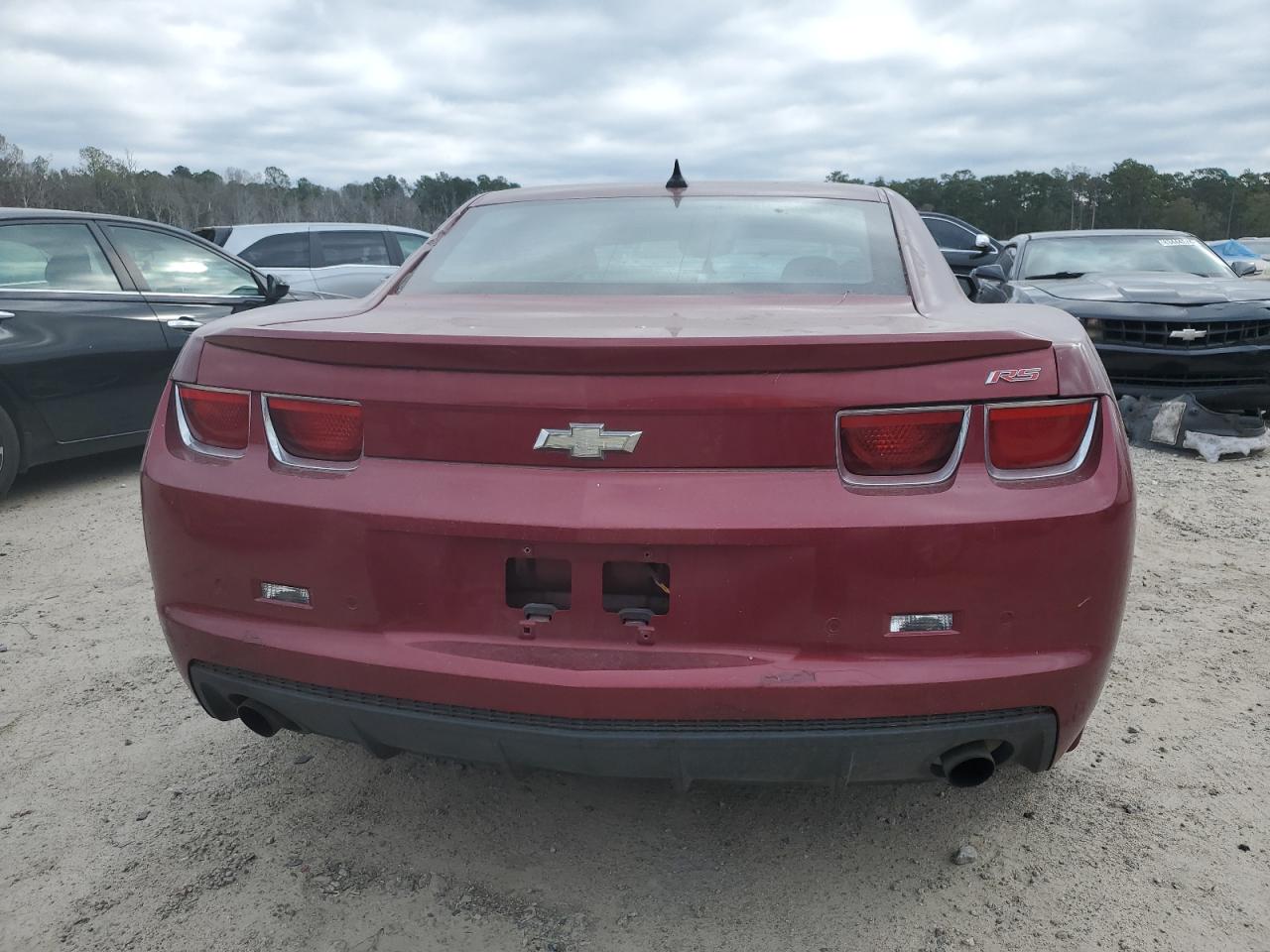 2010 Chevrolet Camaro VIN 2G1FC1EV0A9194797 Copart auction photo, side / front end damage thumbnail 6