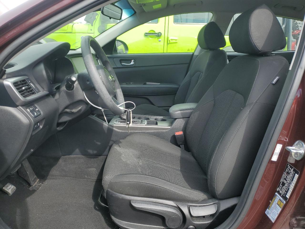 2019 KIA Optima VIN 5XXGT4L34KG353216 Copart auction photo, front end damage thumbnail 7
