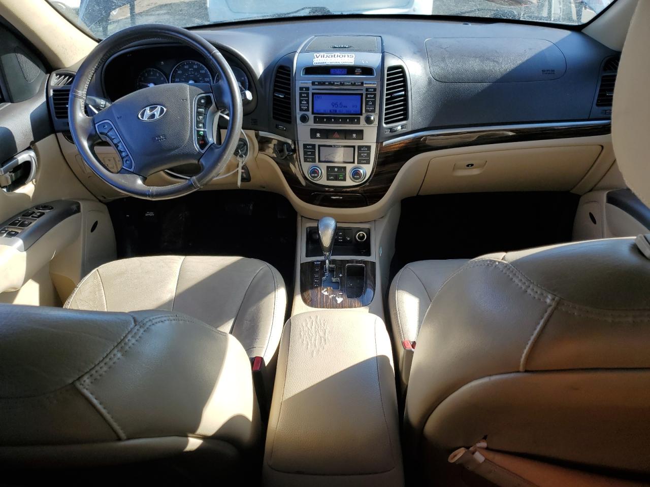 2012 Hyundai Santa Fe VIN 5XYZK4AG3CG133760 Copart auction photo, side damage thumbnail 8