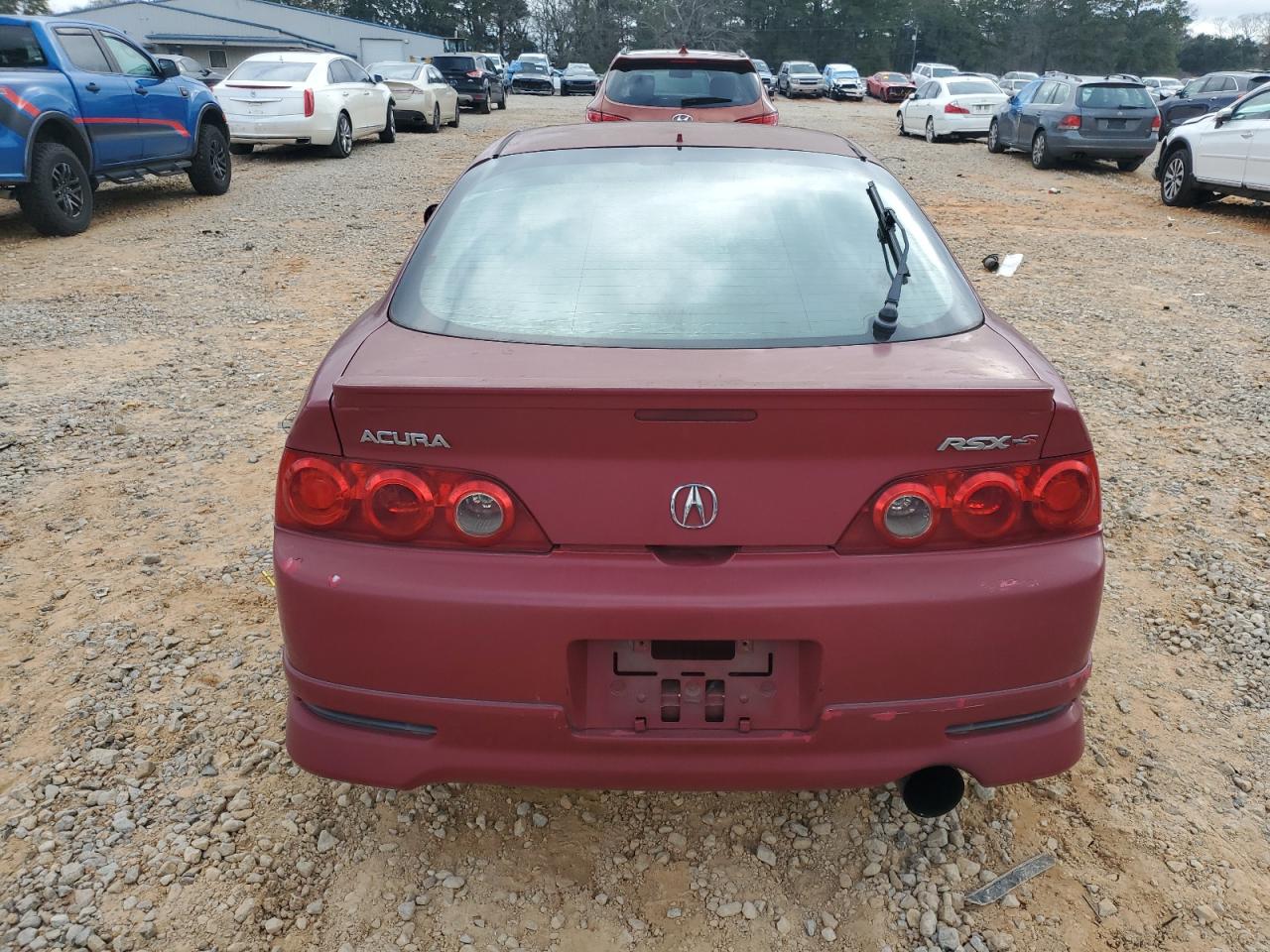 2006 Acura RSX VIN JH4DC53066S009654 Copart auction photo, front end damage thumbnail 6