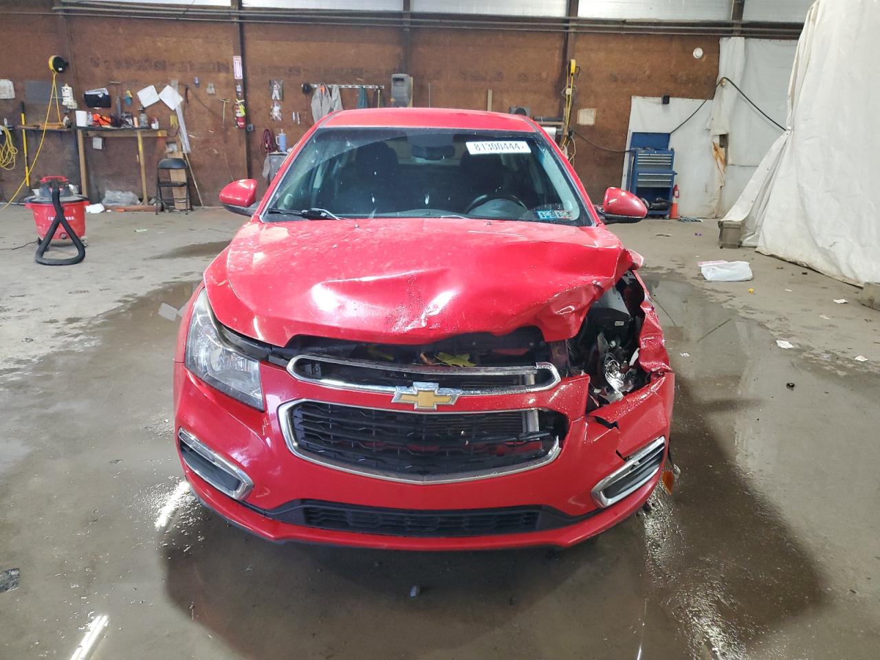2015 Chevrolet Cruze VIN 1G1PC5SBXF7222264 Copart auction photo, front end / side damage thumbnail 5