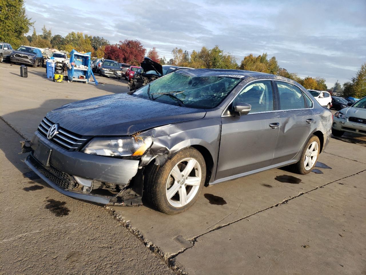 2015 Volkswagen Passat VIN 1VWAT7A39FC086295