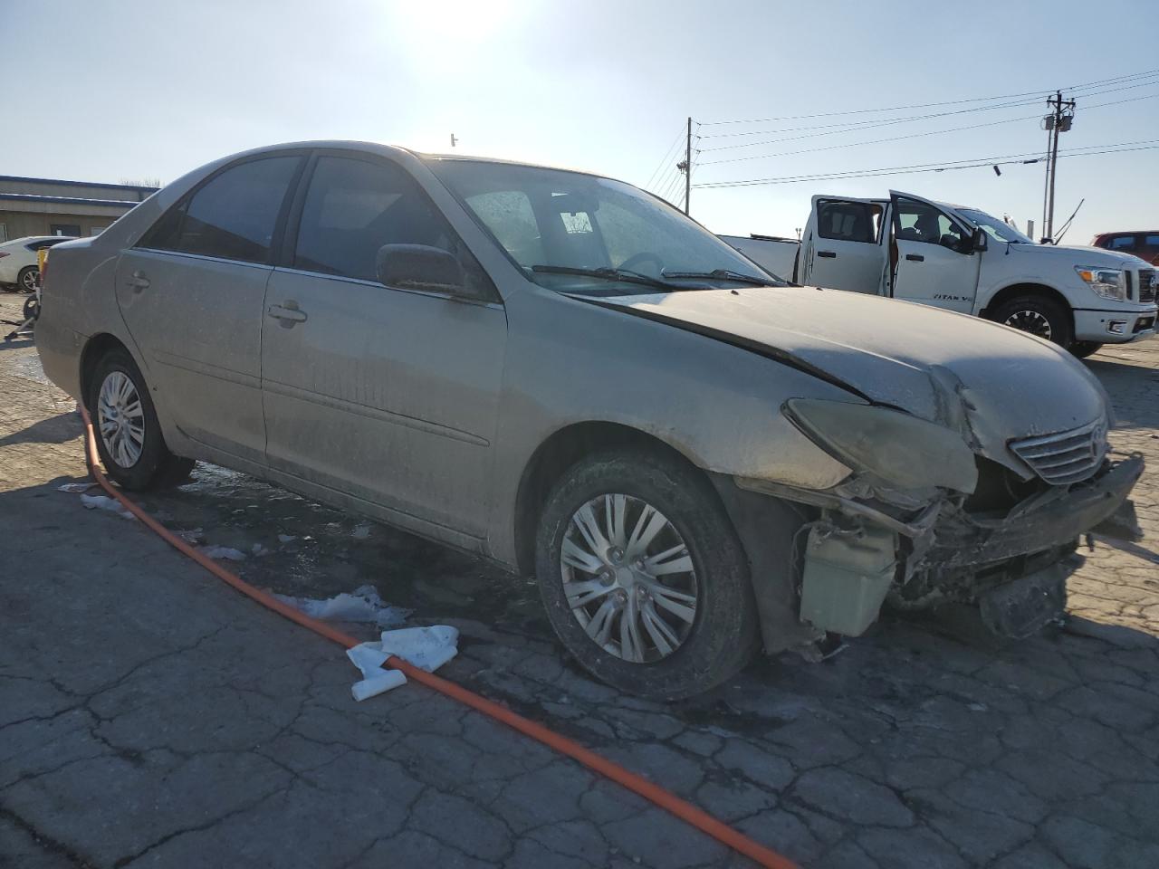 2006 Toyota Camry VIN 4T1BE32K16U703999 Copart auction photo, front end / side damage thumbnail 4
