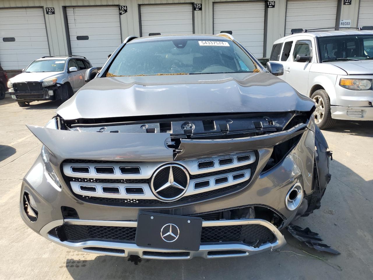 2019 Mercedes-Benz GLA-klasse VIN WDCTG4GB2KJ585128 Copart auction photo, front end damage thumbnail 5