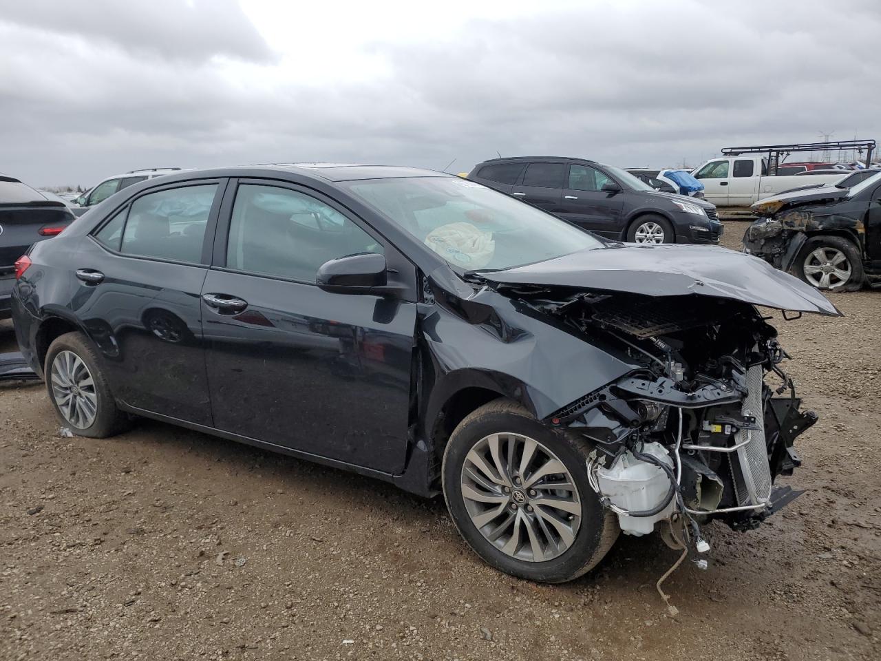 2018 Toyota Corolla VIN 2T1BURHE6JC064519 Copart auction photo, front end damage thumbnail 4