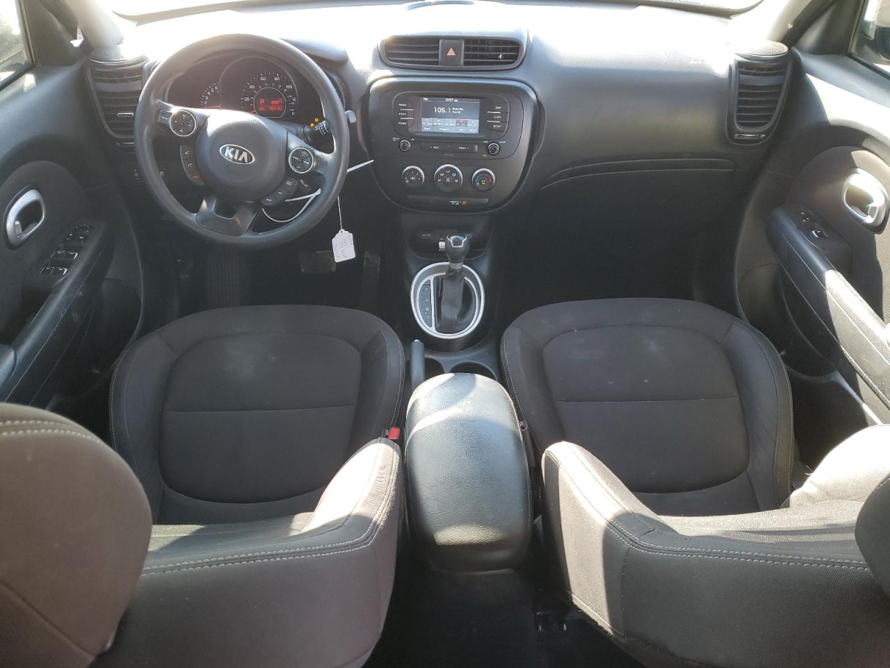 2019 KIA Soul VIN KNDJN2A25K7916295 Copart auction photo, side / front end damage thumbnail 8