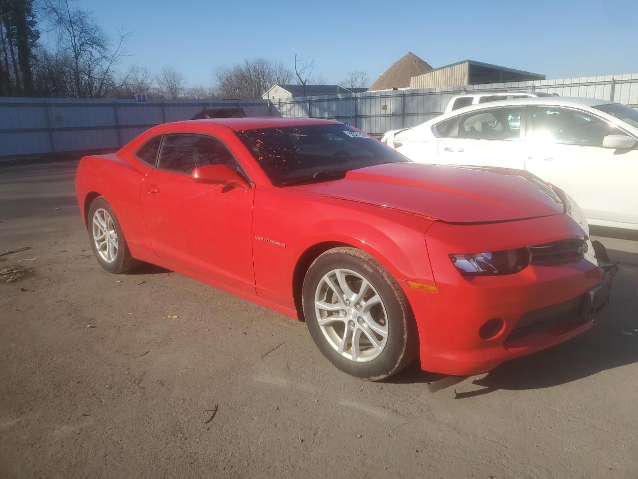 2015 Chevrolet Camaro VIN 2G1FB1E32F9155430 Copart auction photo, front end damage thumbnail 4