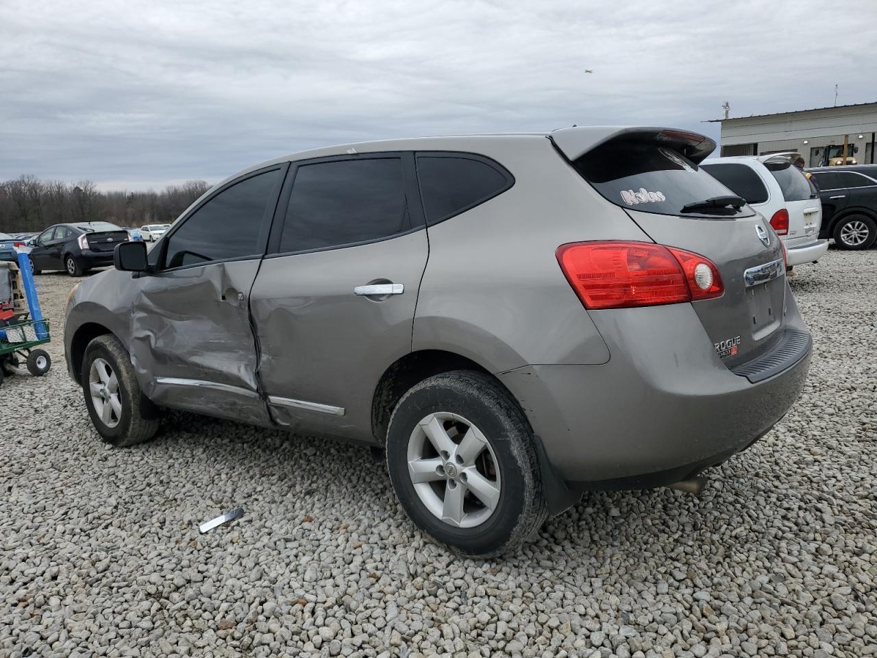 2012 Nissan Rogue VIN JN8AS5MT3CW281006 Copart auction photo, side damage thumbnail 2