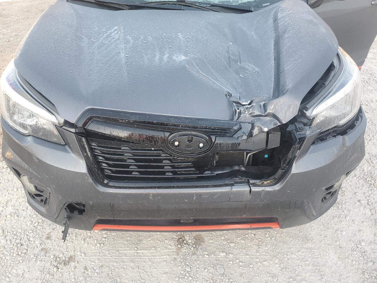 2020 Subaru Forester VIN JF2SKARC7LH420917 Copart auction photo, front end / top/roof damage thumbnail 12