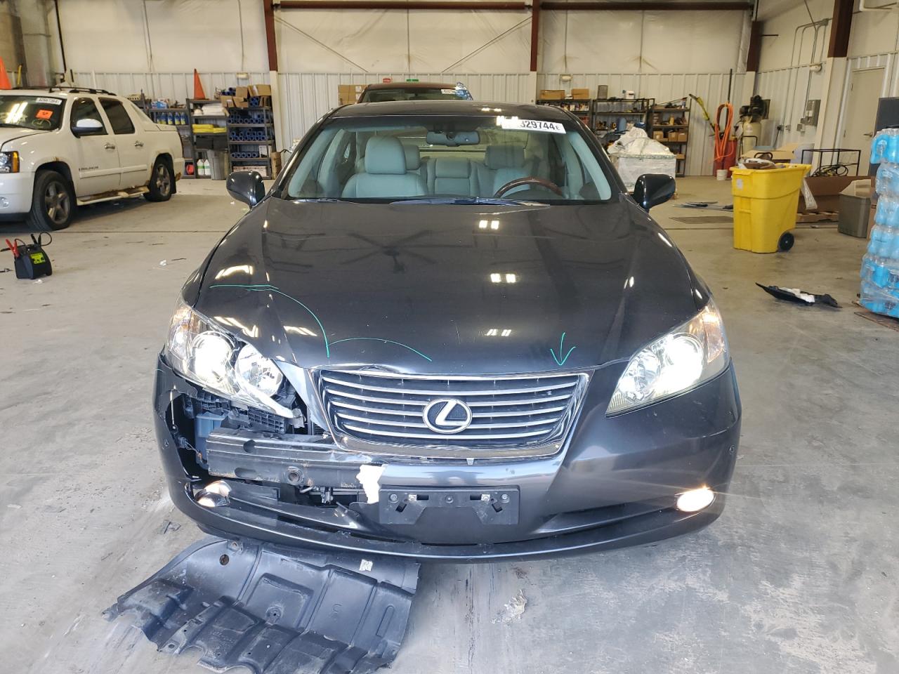 2008 Lexus ES VIN JTHBJ46G882256726 Copart auction photo, front end / undercarriage damage thumbnail 5