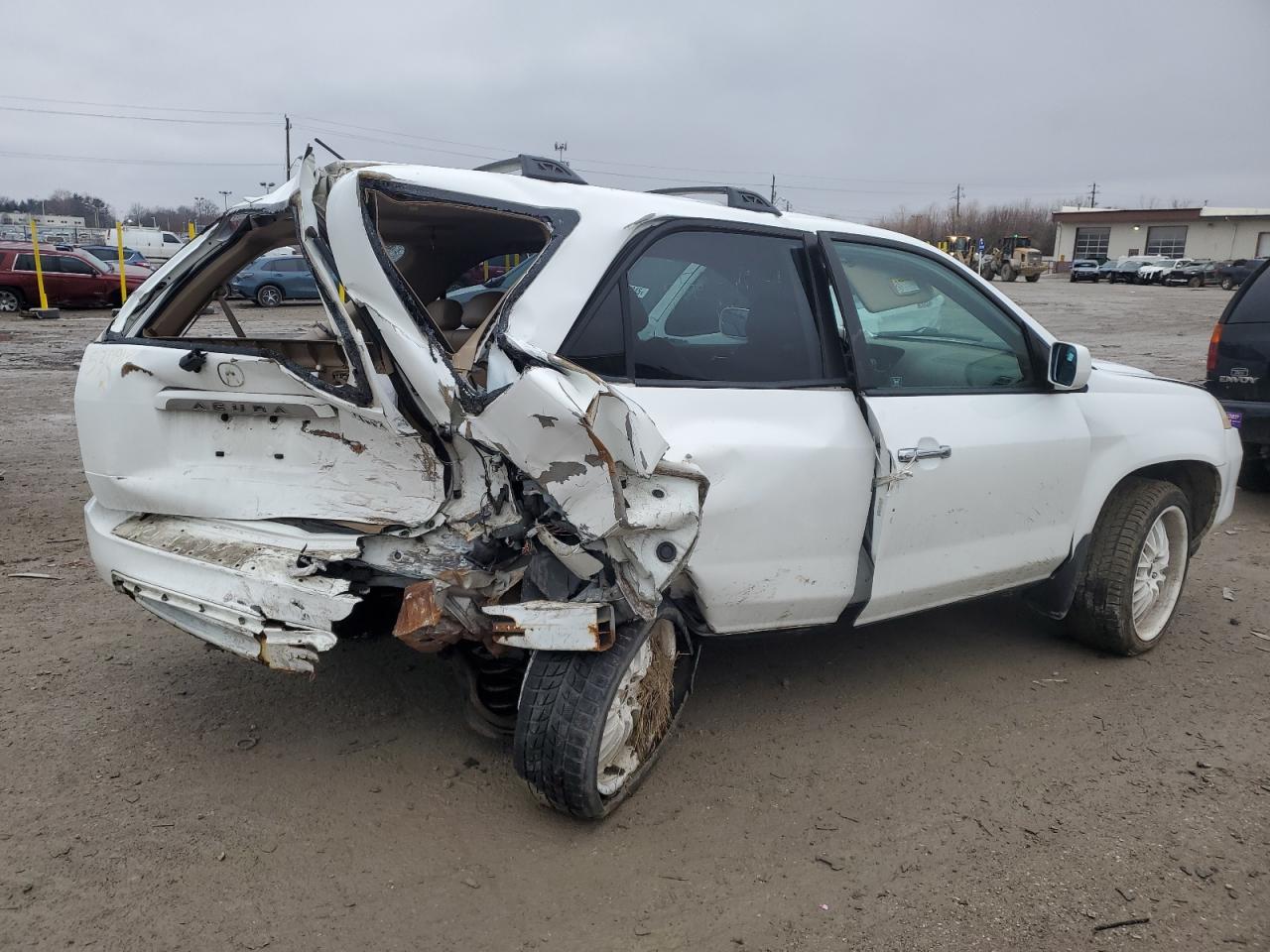 2002 Acura MDX VIN 2HNYD18692H530918 Copart auction photo, rear end / side damage thumbnail 3