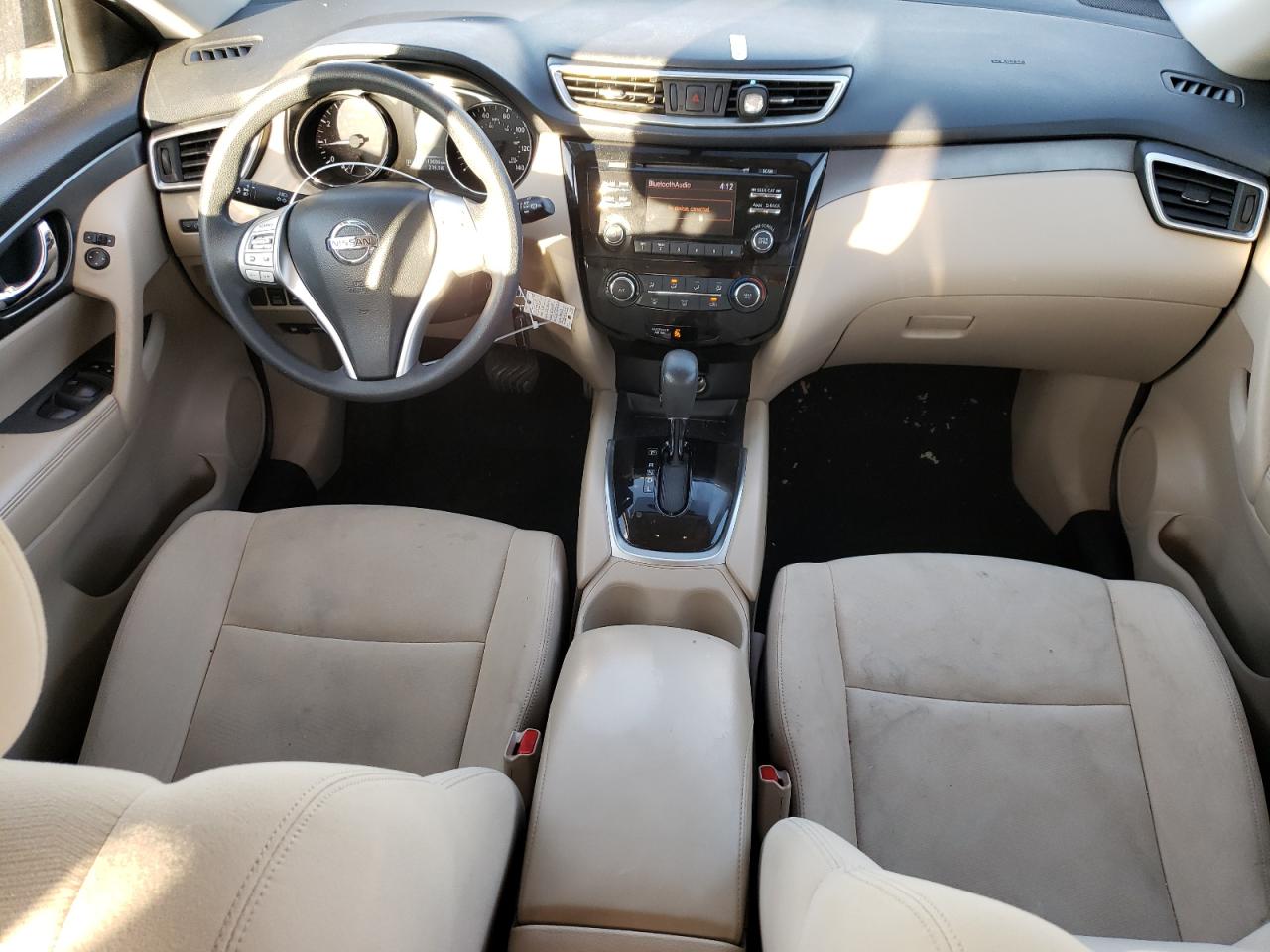 2016 Nissan Rogue VIN KNMAT2MV8GP703344 Copart auction photo, undercarriage / hail damage thumbnail 8