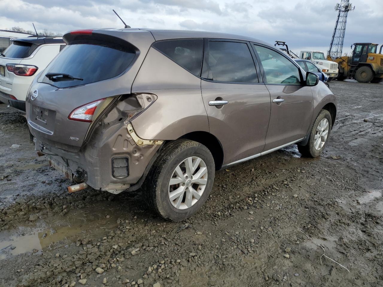 2011 Nissan Murano VIN JN8AZ1MW9BW182624 Copart auction photo, rear end damage thumbnail 3