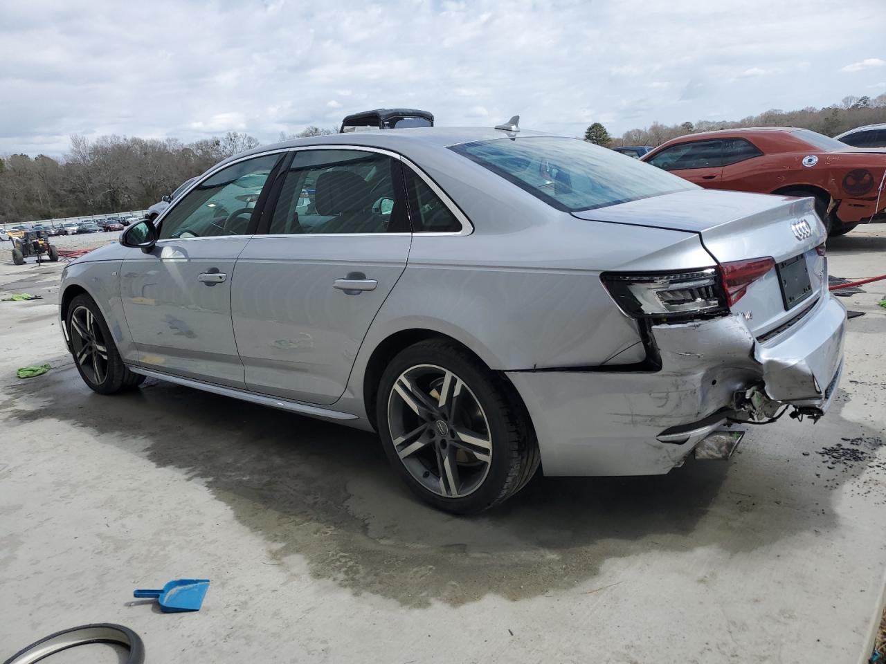 2018 Audi A4 VIN WAULMAF48JA091190 Copart auction photo, rear end damage thumbnail 2