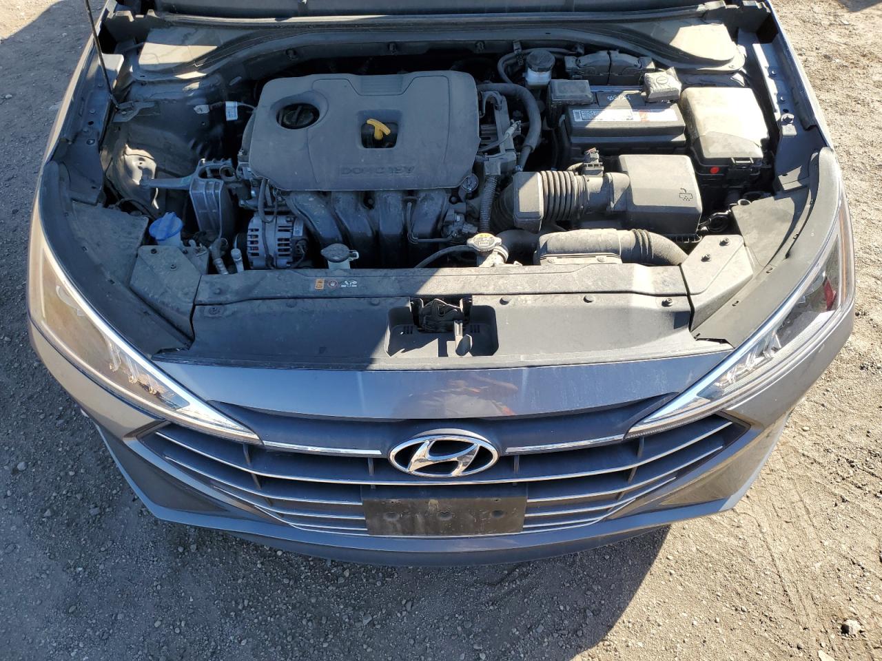 2020 Hyundai Elantra VIN 5NPD84LF8LH507706 Copart auction photo, rear end damage thumbnail 11