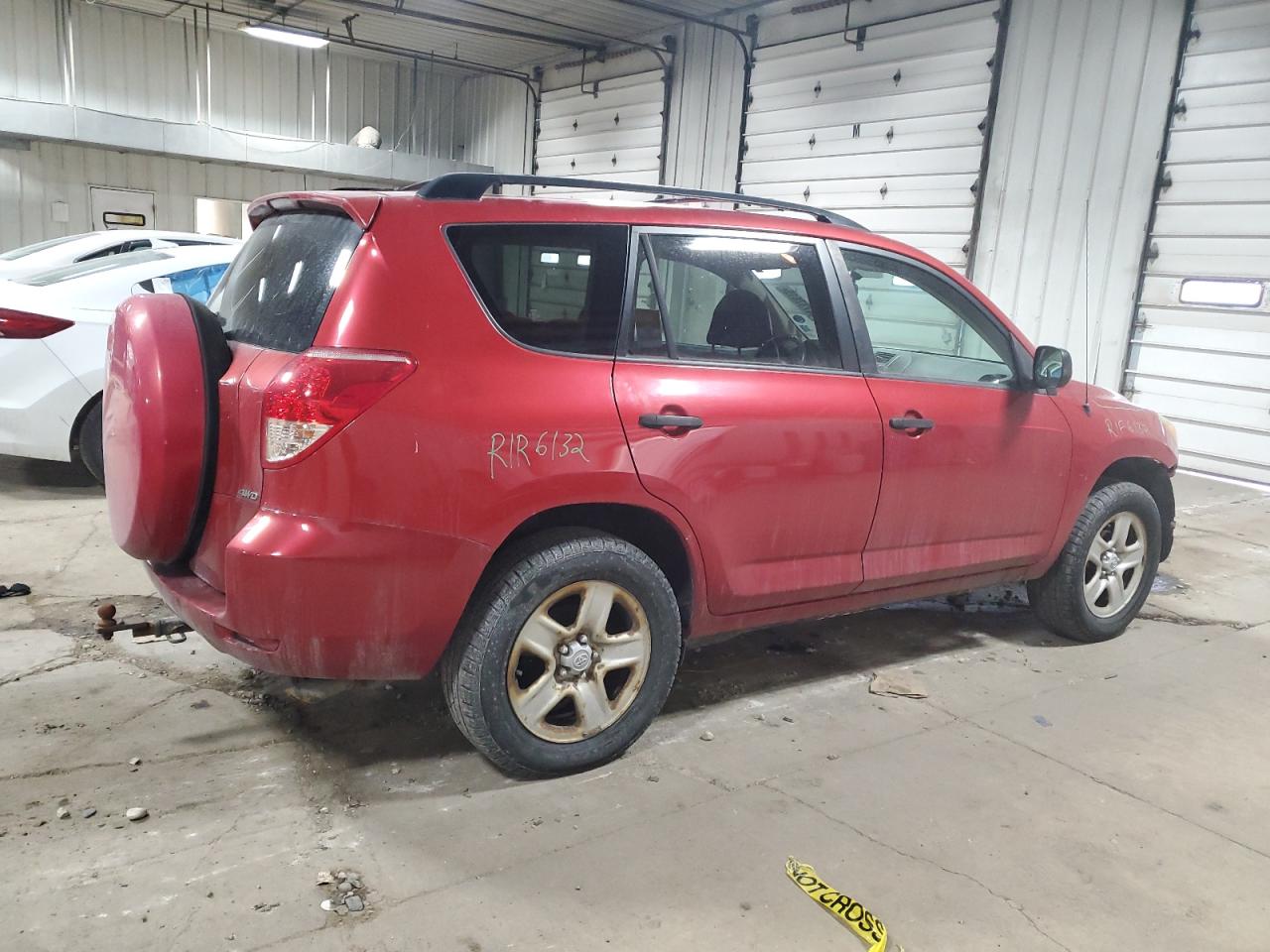2007 Toyota RAV 4 VIN JTMBD33VX75107494 Copart auction photo, front end / stripped damage thumbnail 3