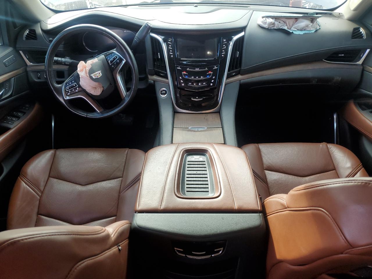 2020 Cadillac Escalade VIN 1GYS3BKJXLR232228 Copart auction photo, front end / side damage thumbnail 8