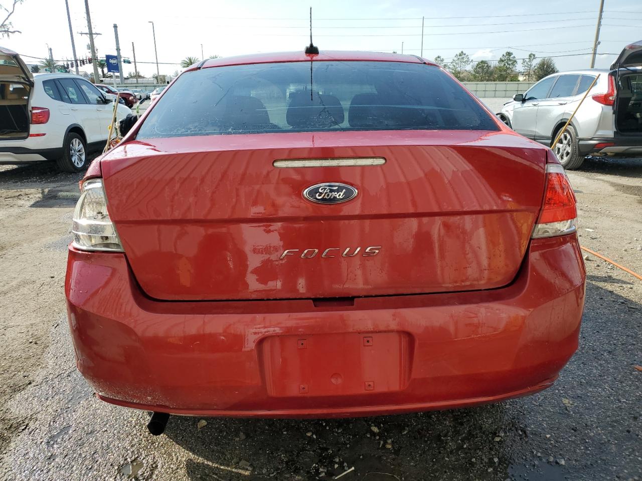 2011 Ford Focus VIN 1FAHP3EN3BW126881 Copart auction photo, rear end damage thumbnail 6