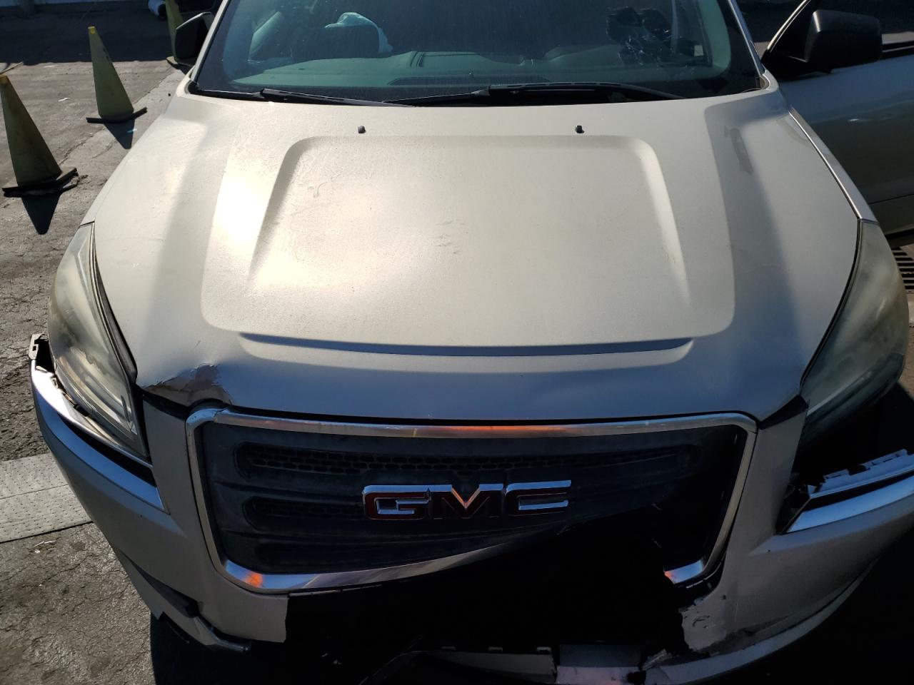 2015 GMC Acadia VIN 1GKKRNED0FJ193006 Copart auction photo, front end damage thumbnail 12