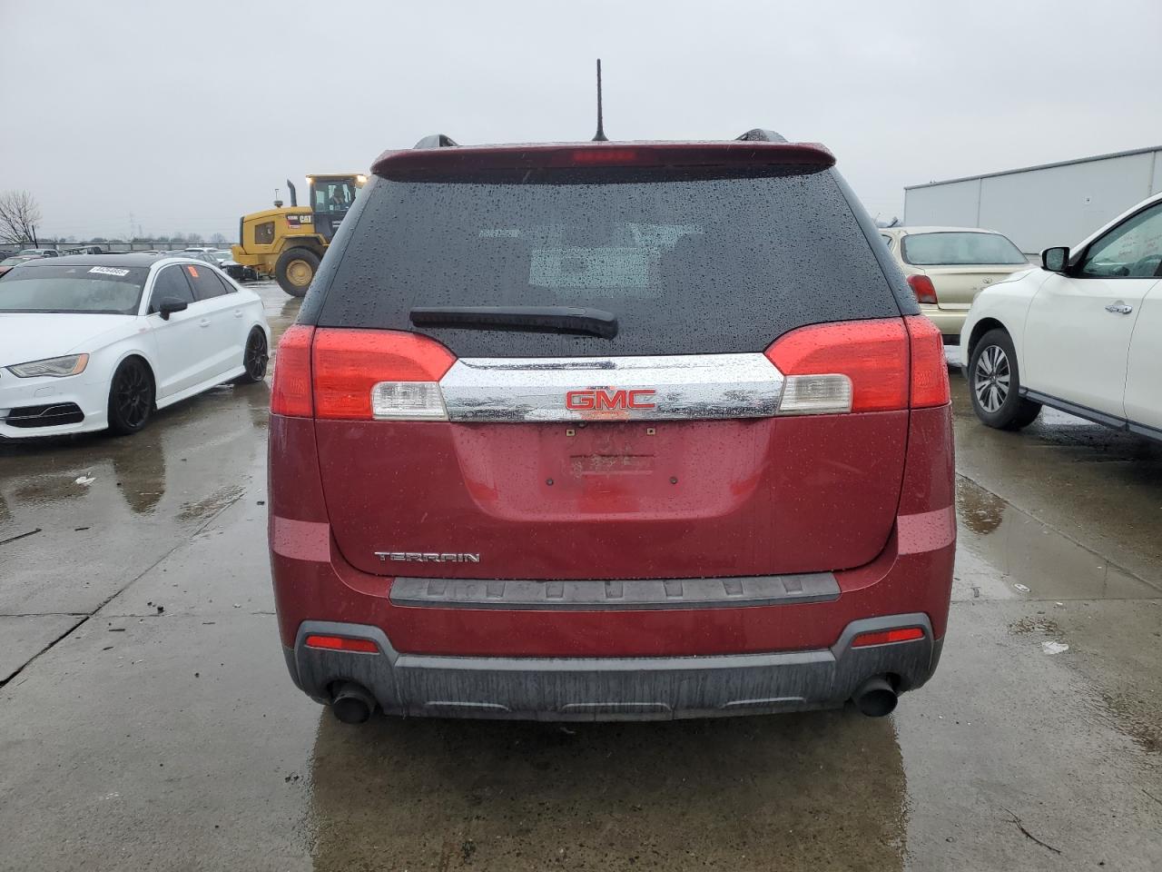 2011 GMC Terrain VIN 2CTFLSE58B6384139 Copart auction photo, front end / side damage thumbnail 6