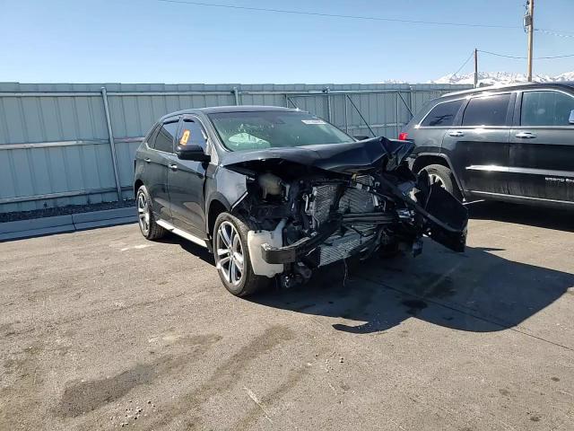 2015 Ford Edge VIN 2FMPK3AP9FBB03815 Copart auction photo, front end / side damage thumbnail 10