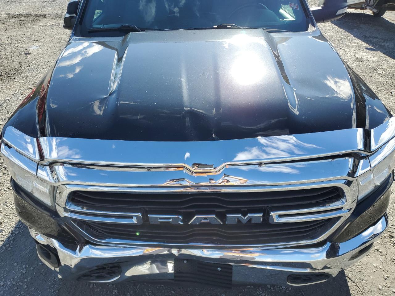 2021 RAM 1500 VIN 1C6RREBG9MN647419 Copart auction photo, rear end / front end damage thumbnail 12