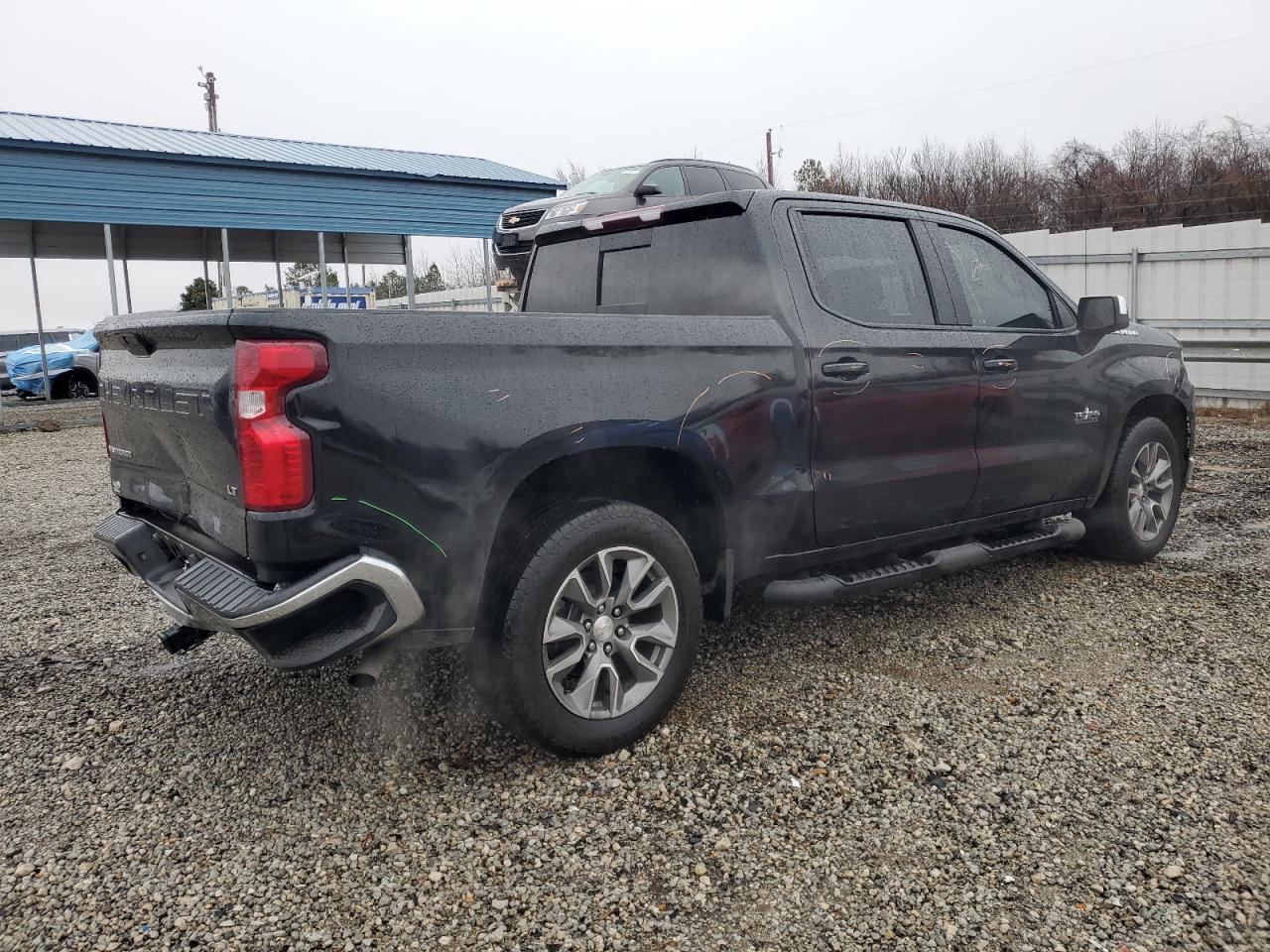 2020 Chevrolet Silverado VIN 1GCPWCED8LZ100292 Copart auction photo, rear end damage thumbnail 3