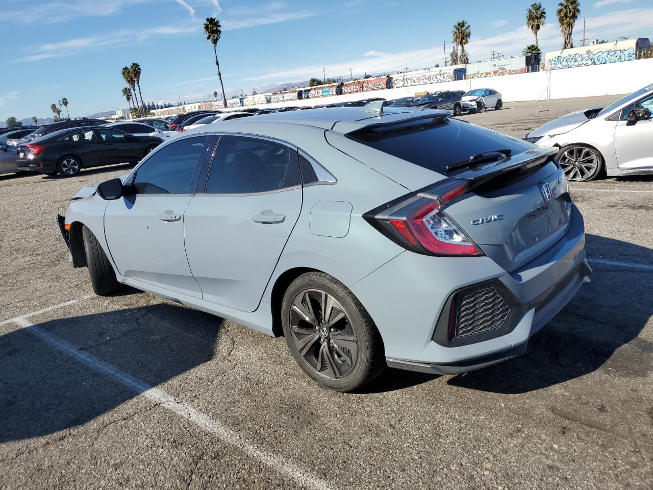 2017 Honda Civic VIN SHHFK7H56HU425361 Copart auction photo, front end / minor dent/scratches damage thumbnail 2