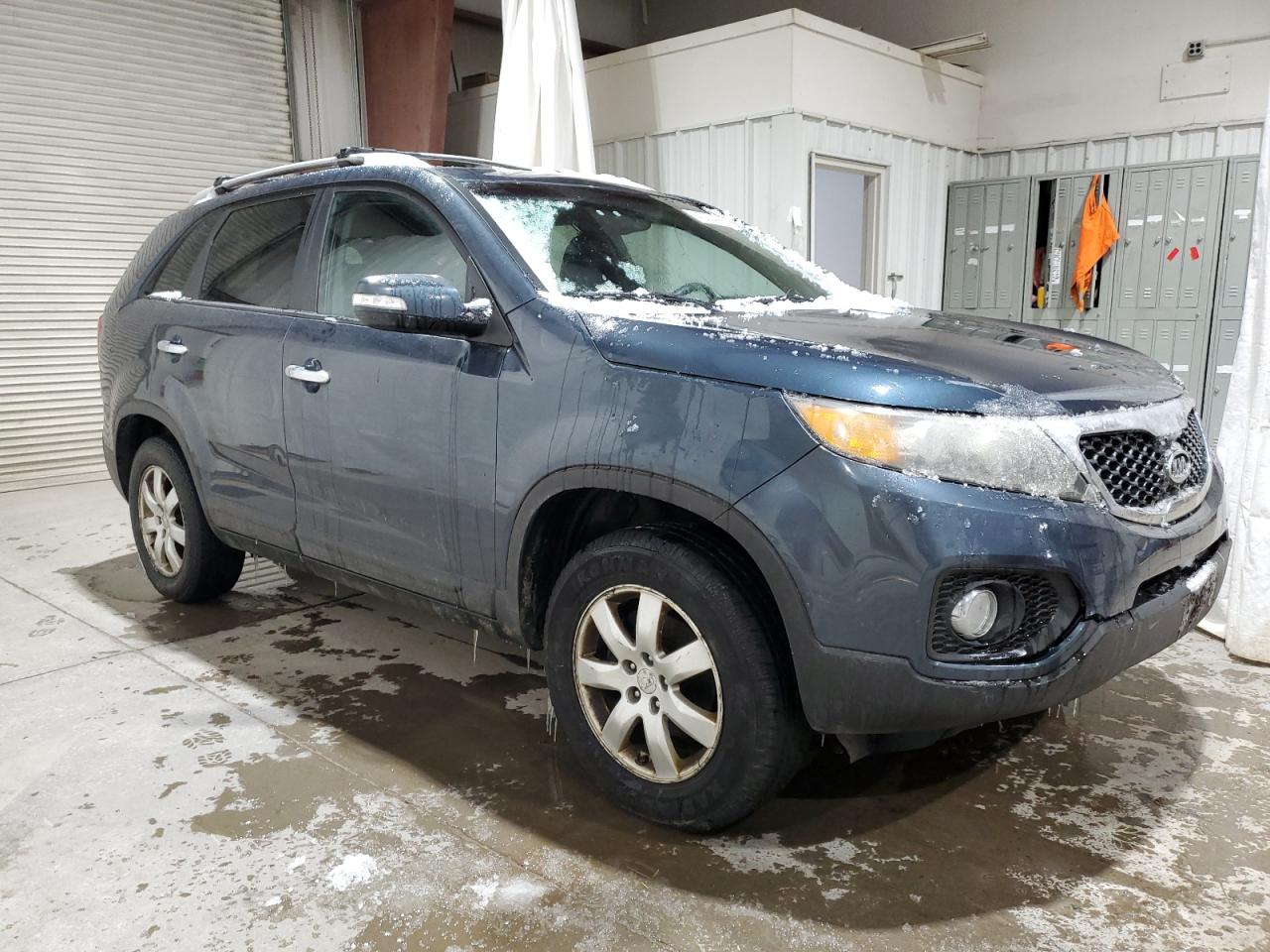 2011 KIA Sorento VIN 5XYKT4A11BG168189 Copart auction photo, front end damage thumbnail 4