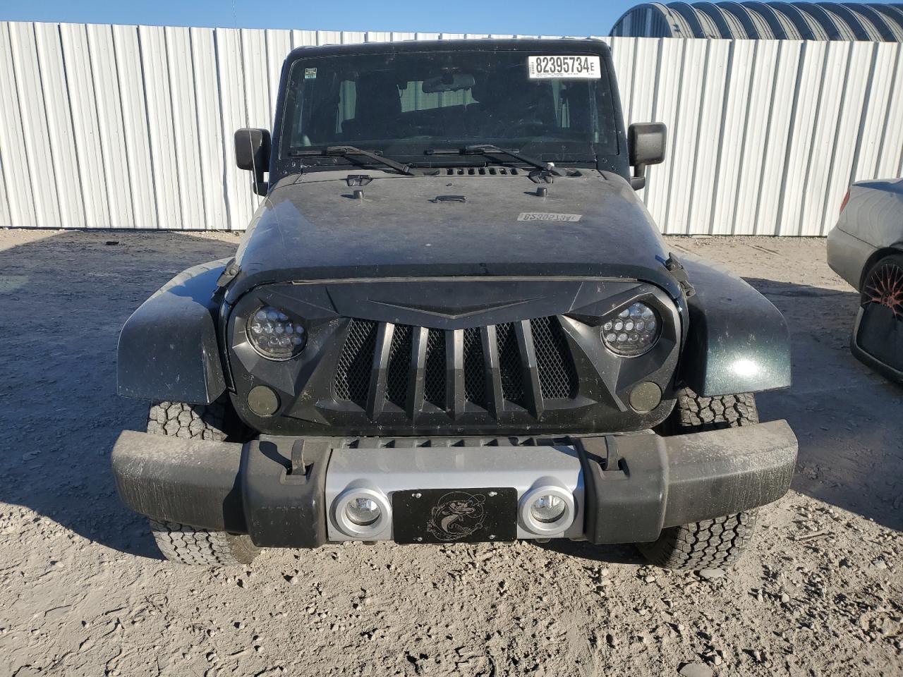 2012 Jeep Wrangler VIN 1C4BJWEG7CL260560 Copart auction photo, rear end damage thumbnail 5