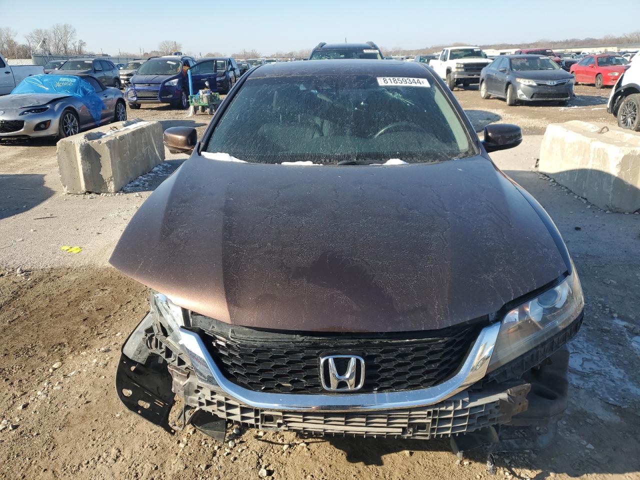 2013 Honda Accord VIN 1HGCT1B84DA015048 Copart auction photo, front end / rear end damage thumbnail 5