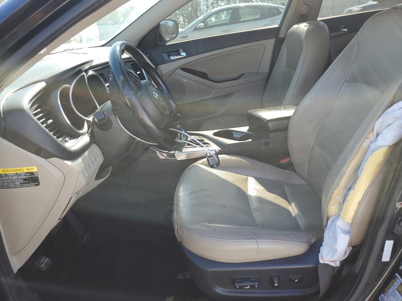 2014 KIA Optima VIN 5XXGN4A75EG284959 Copart auction photo, front end / mechanical damage thumbnail 7
