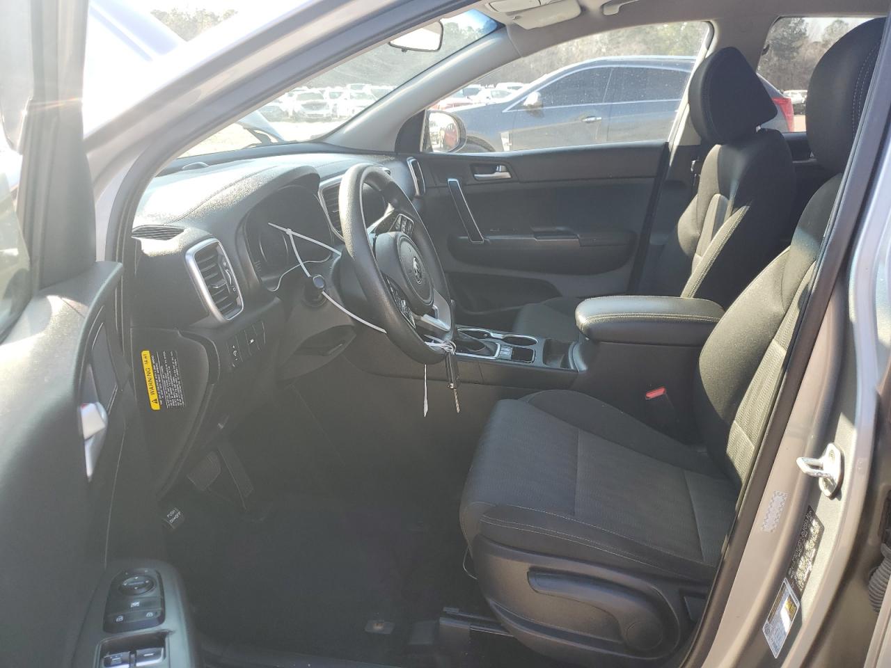 2020 KIA Sportage VIN KNDPM3AC6L7748566 Copart auction photo, front end / side damage thumbnail 7