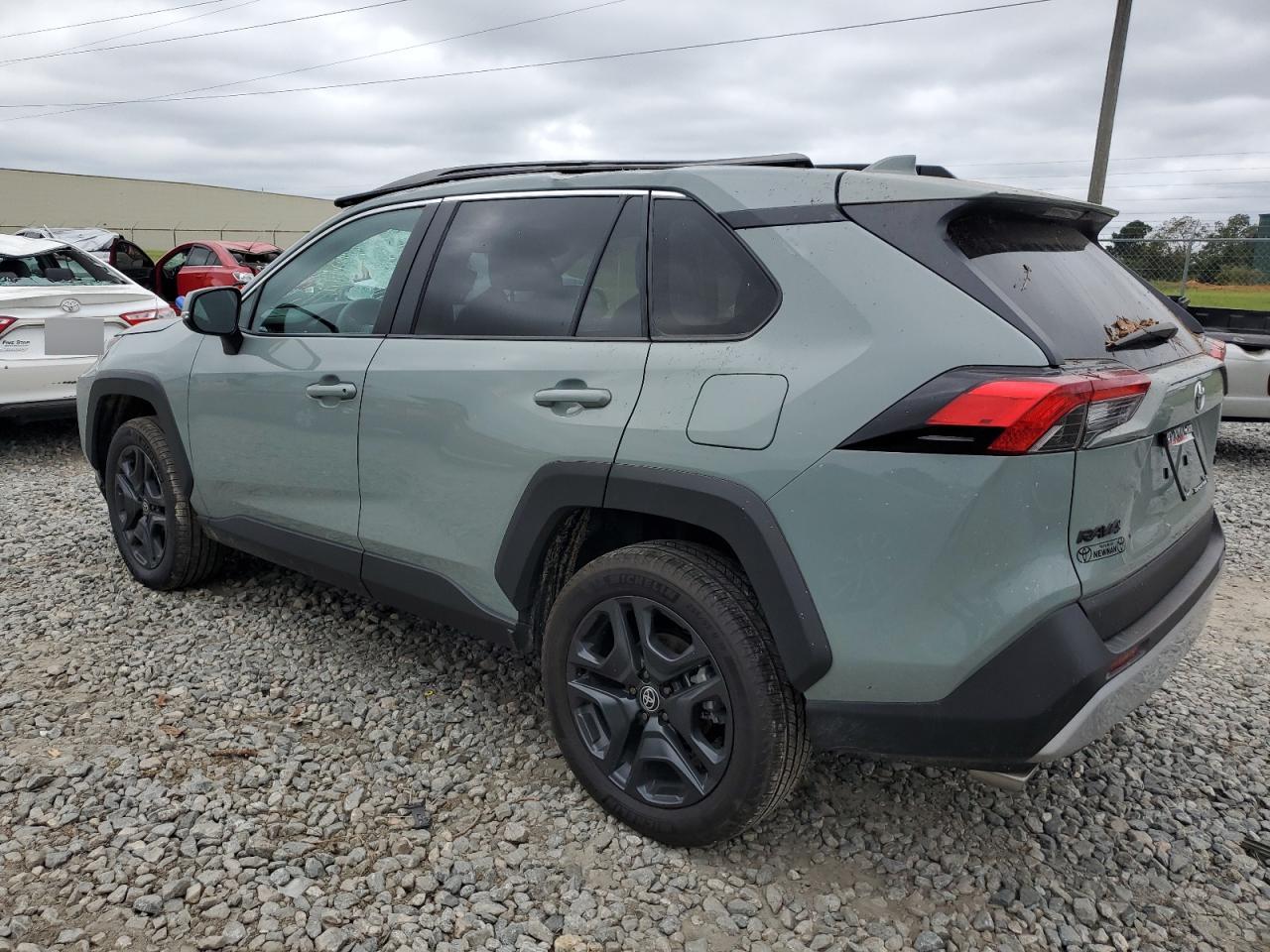2023 Toyota RAV 4 VIN 2T3J1RFV3PW360233 Copart auction photo, water/flood / top/roof damage thumbnail 2