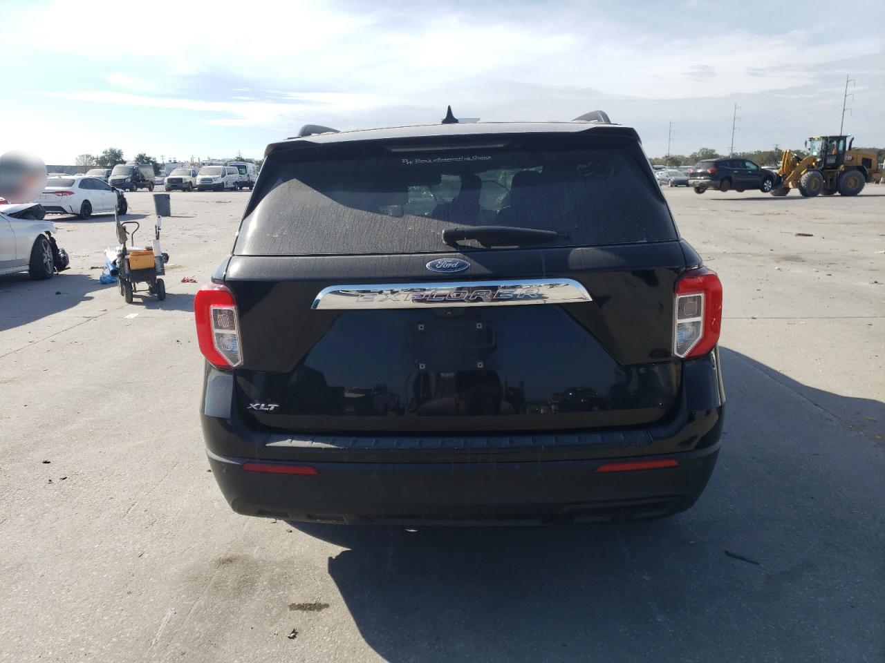 2021 Ford Explorer VIN 1FMSK7DH9MGB39970 Copart auction photo, front end / side damage thumbnail 6