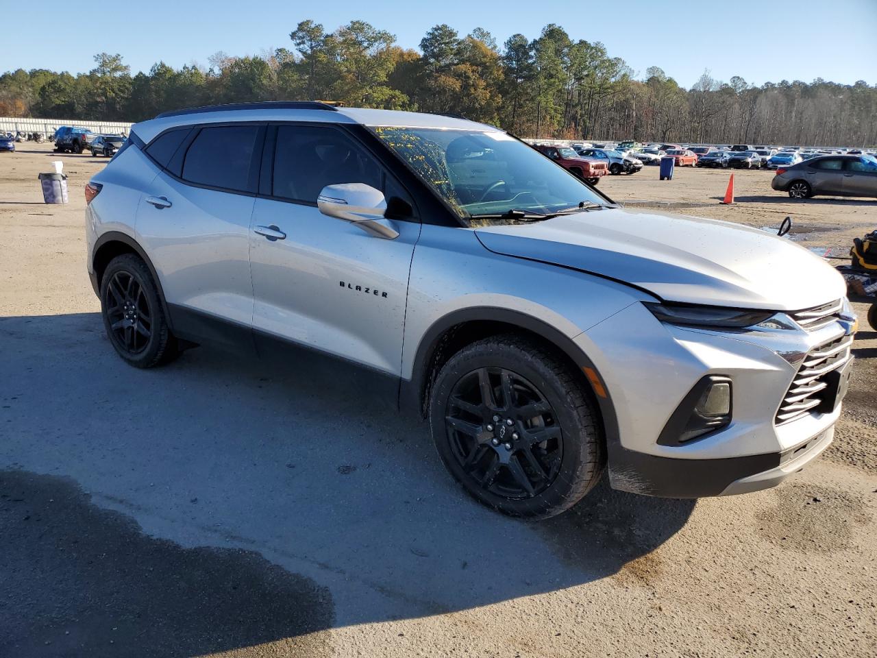 2020 Chevrolet Blazer VIN 3GNKBBRA8LS710665 Copart auction photo, rear end damage thumbnail 4