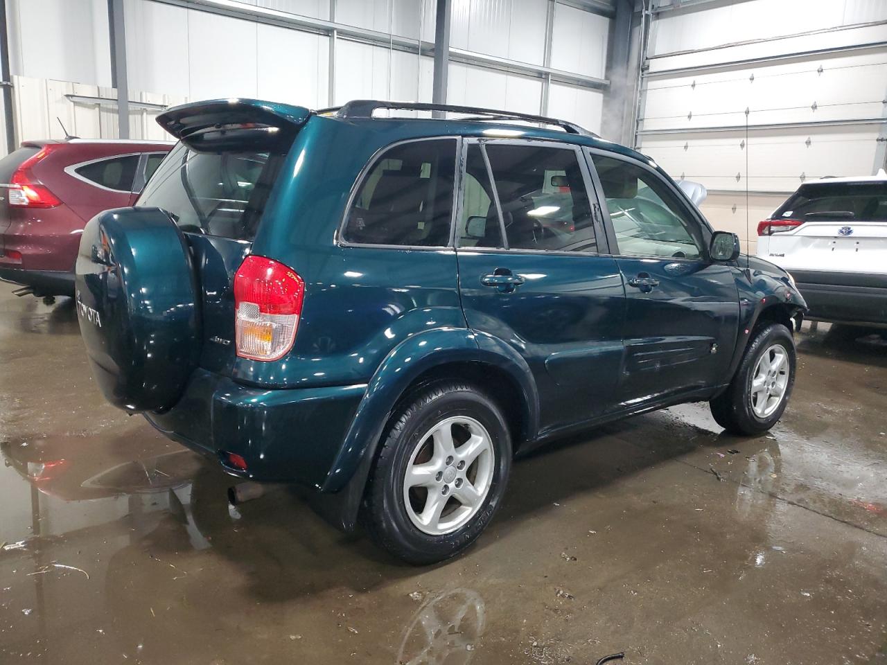 2002 Toyota RAV 4 VIN JTEHH20V826030569 Copart auction photo, front end / rear end damage thumbnail 3