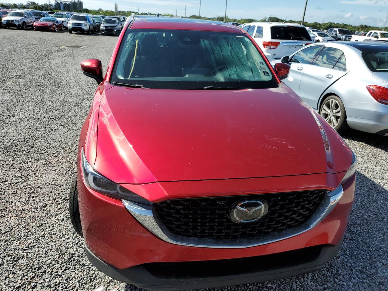 2022 Mazda CX-5 VIN JM3KFBEM2N1598440 Copart auction photo, water/flood damage thumbnail 5