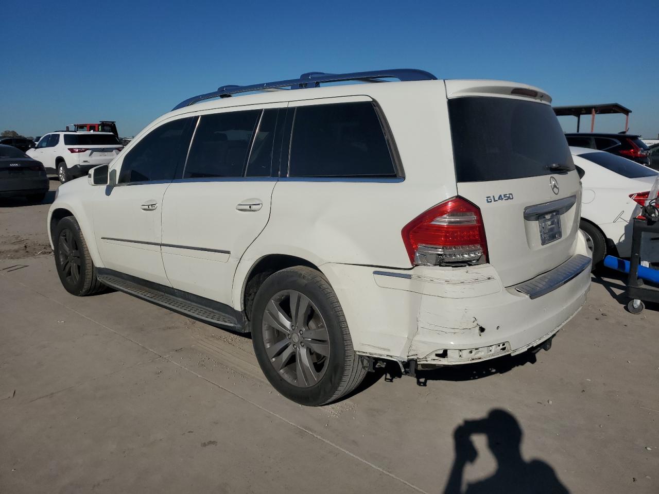 2011 Mercedes-Benz GL-klasse VIN 4JGBF7BE1BA708453 Copart auction photo, all over damage thumbnail 2