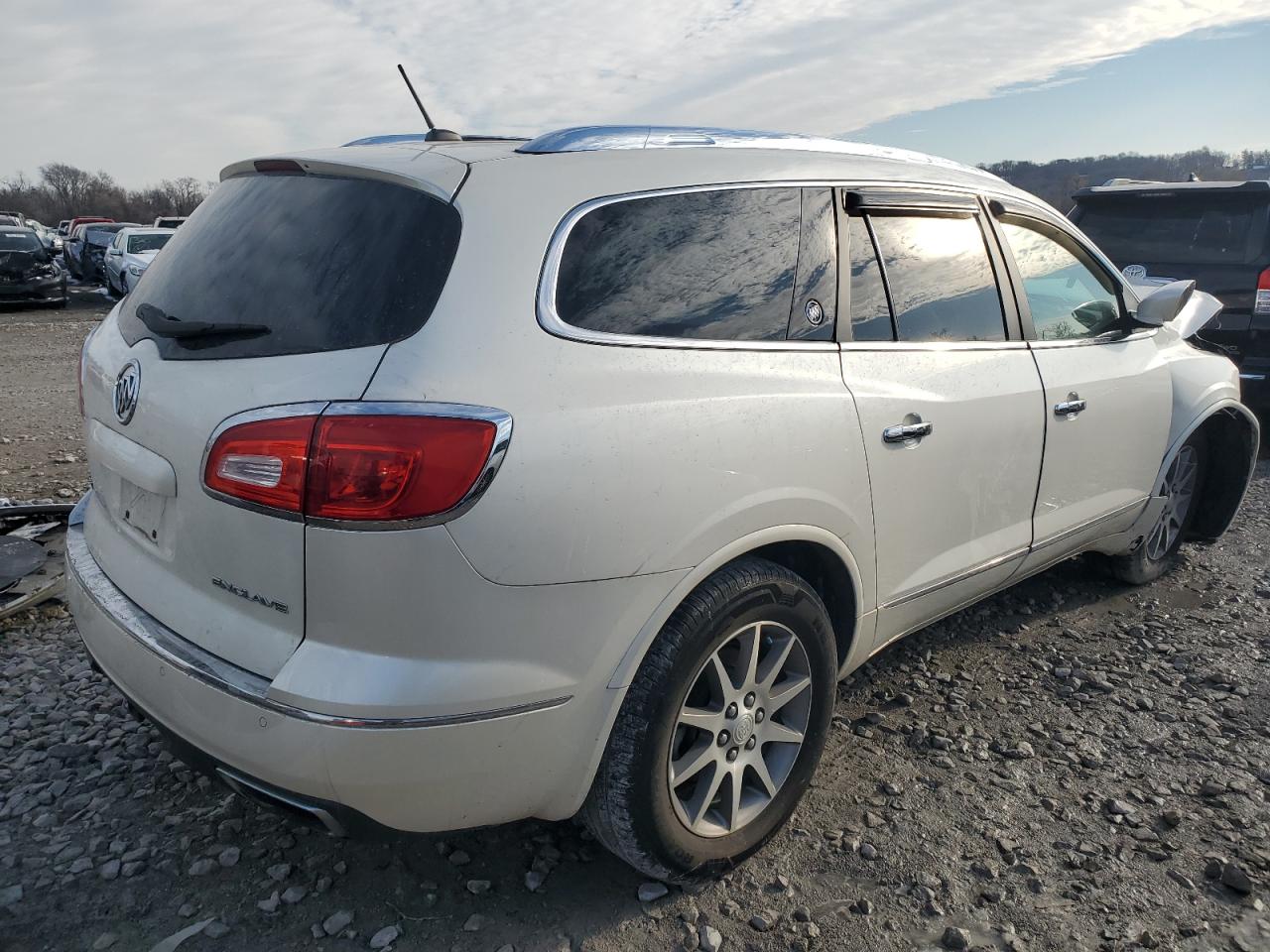 2015 Buick Enclave VIN 5GAKRBKD3FJ319519 Copart auction photo, front end damage thumbnail 3