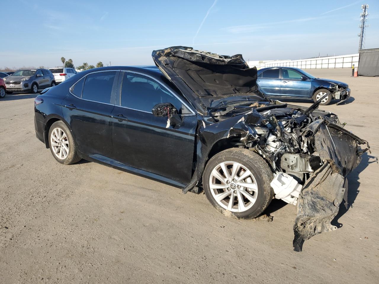 2023 Toyota Camry VIN 4T1R11AK4PU770341 Copart auction photo, all over damage thumbnail 4