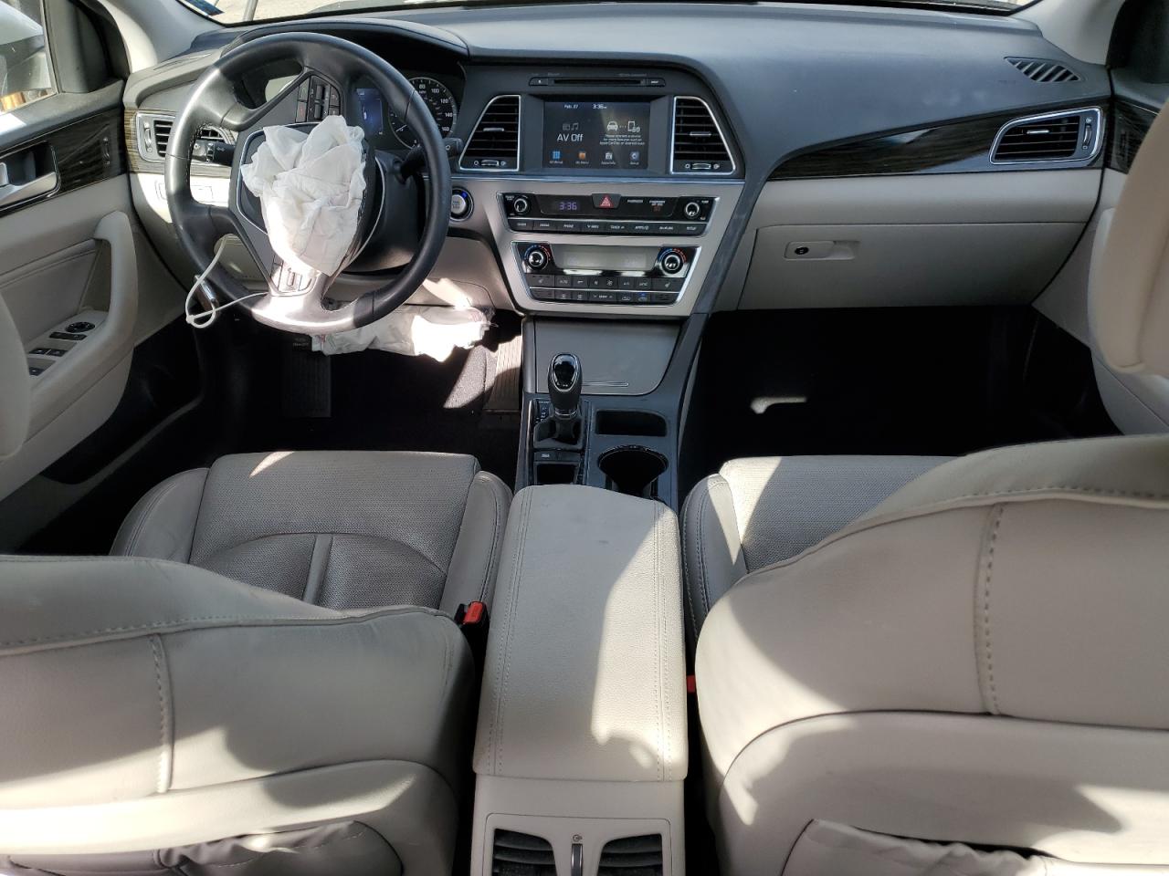 2017 Hyundai Sonata VIN 5NPE34AF5HH488805 Copart auction photo, front end damage thumbnail 8