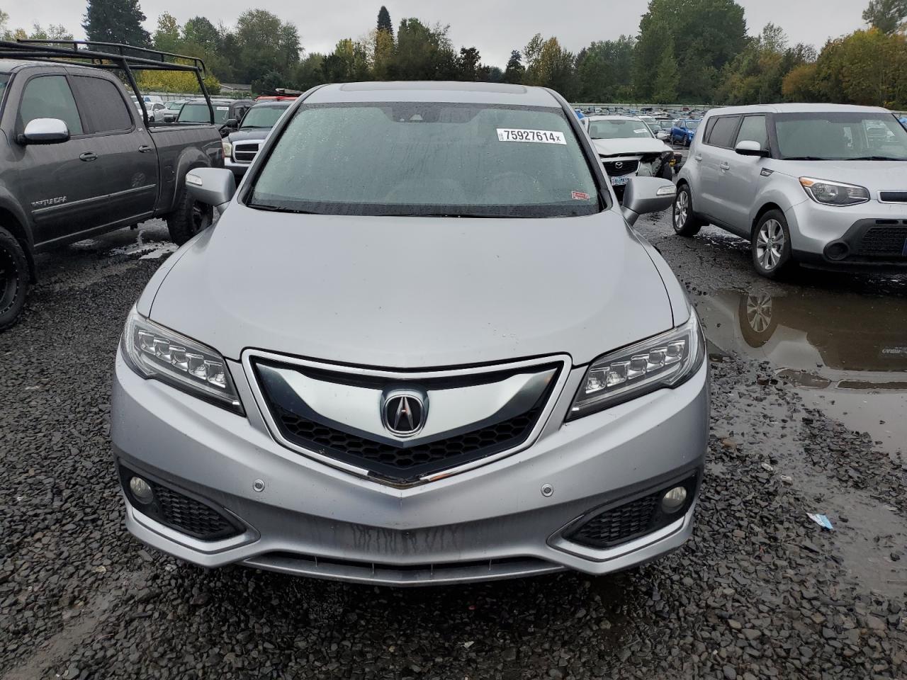 2018 Acura RDX VIN 5J8TB4H73JL005095 Copart auction photo, rear end / front end damage thumbnail 5