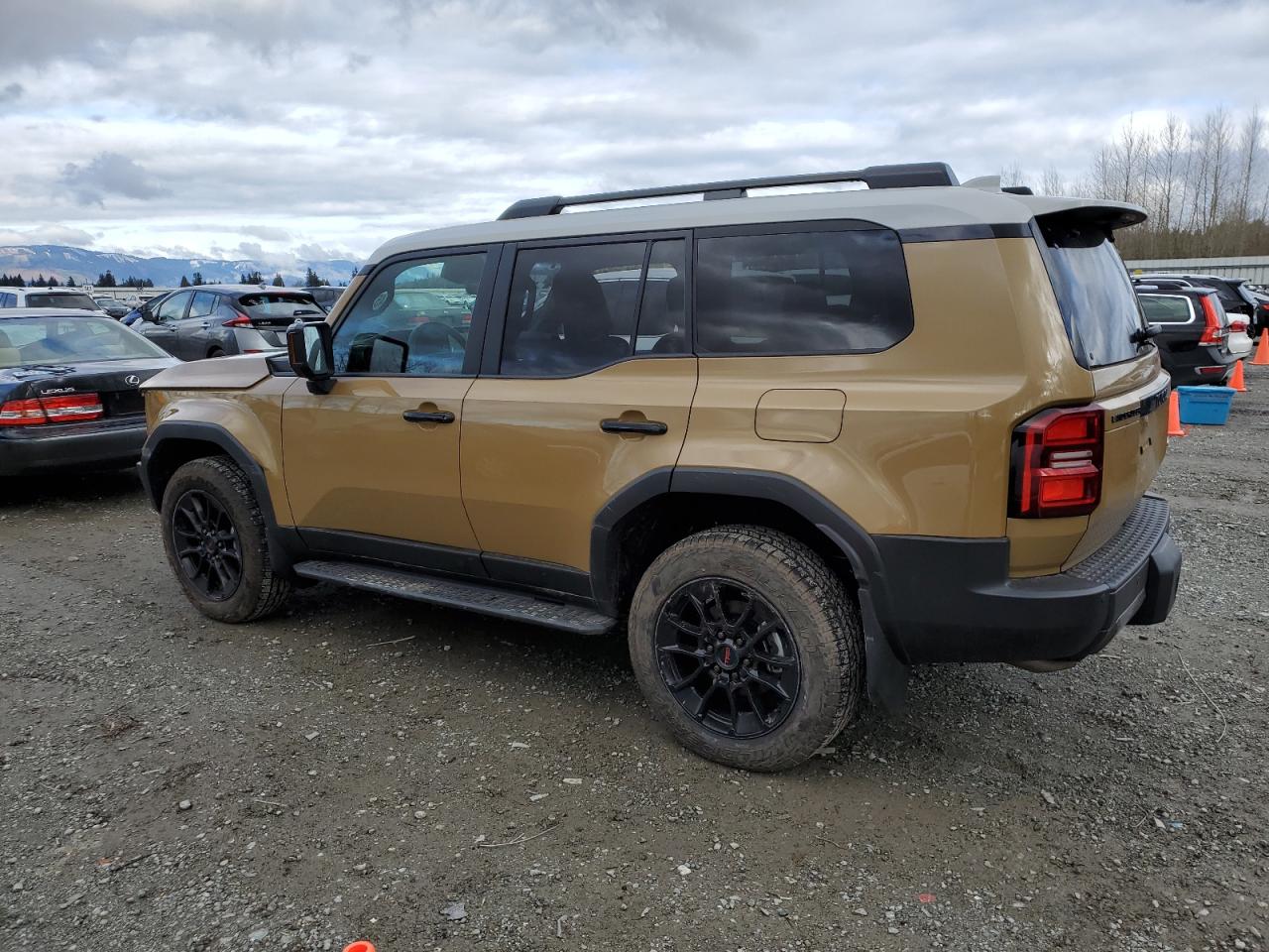 2024 Toyota Land Cruiser VIN JTEABFAJ8RK010961 Copart auction photo, front end / side damage thumbnail 2