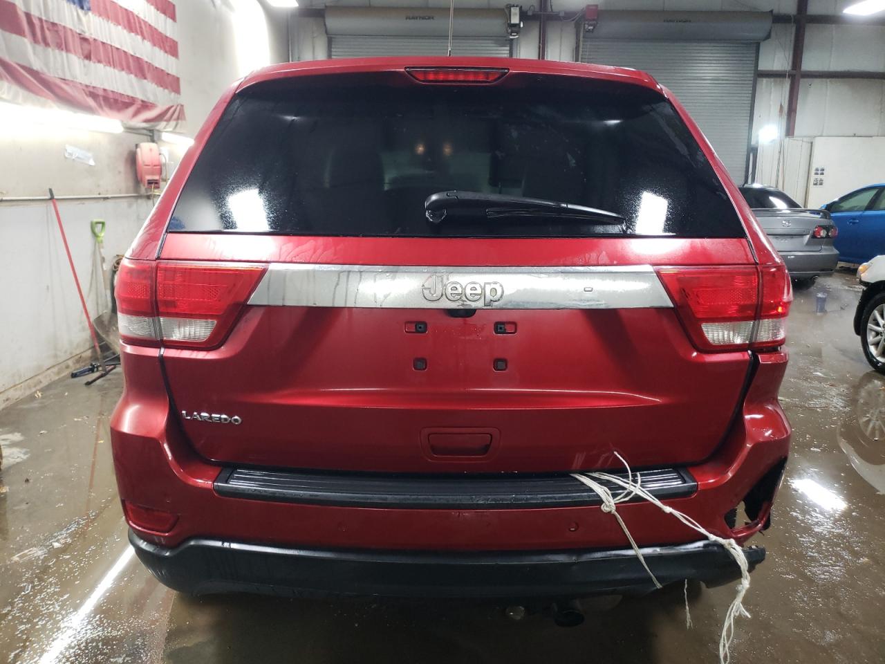 2011 Jeep Grand Cherokee VIN 1J4RS4GG3BC694786 Copart auction photo, front end / rear end damage thumbnail 6