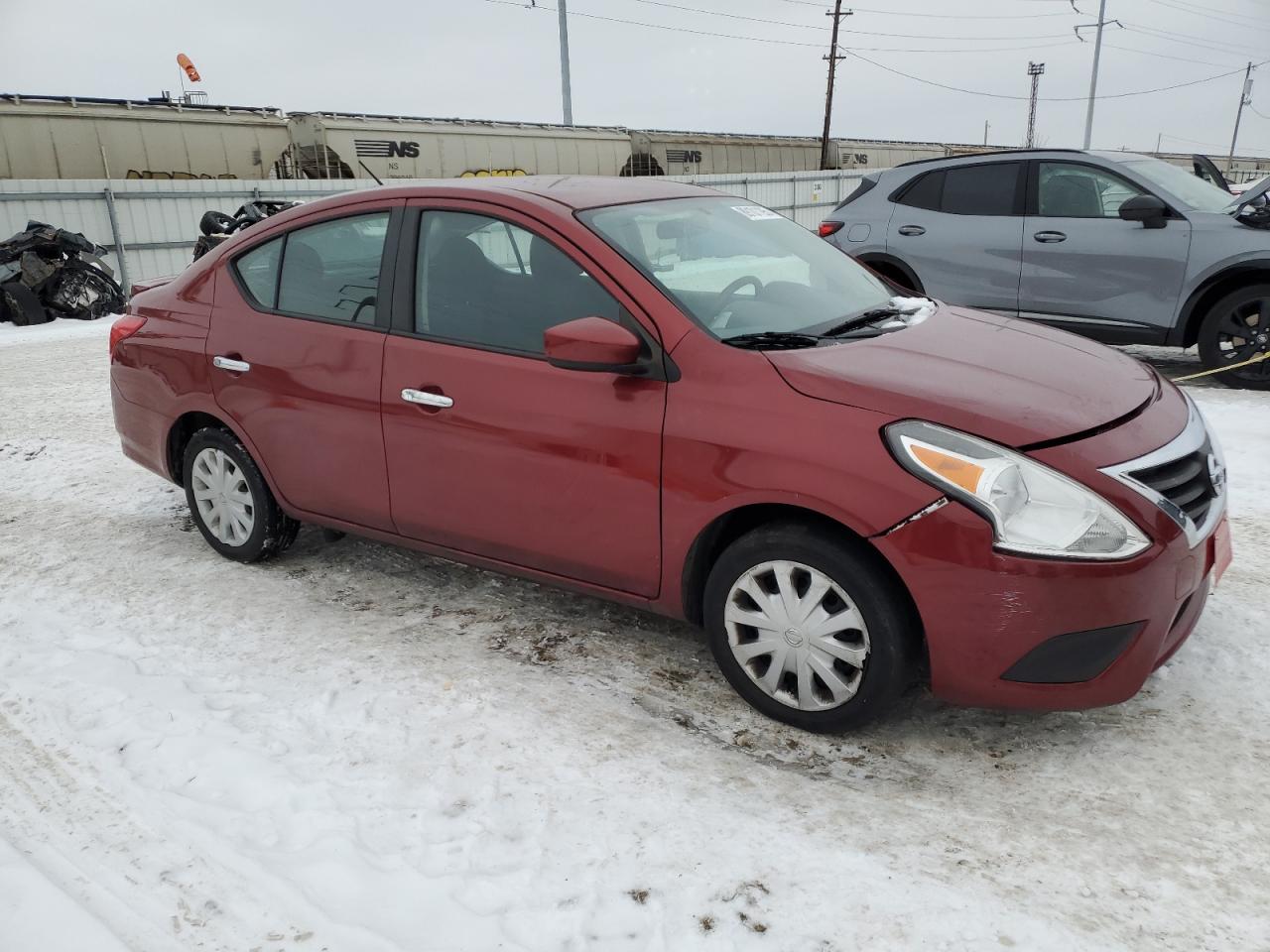 2016 Nissan Versa VIN 3N1CN7AP6GL879023 Copart auction photo, front end damage thumbnail 4