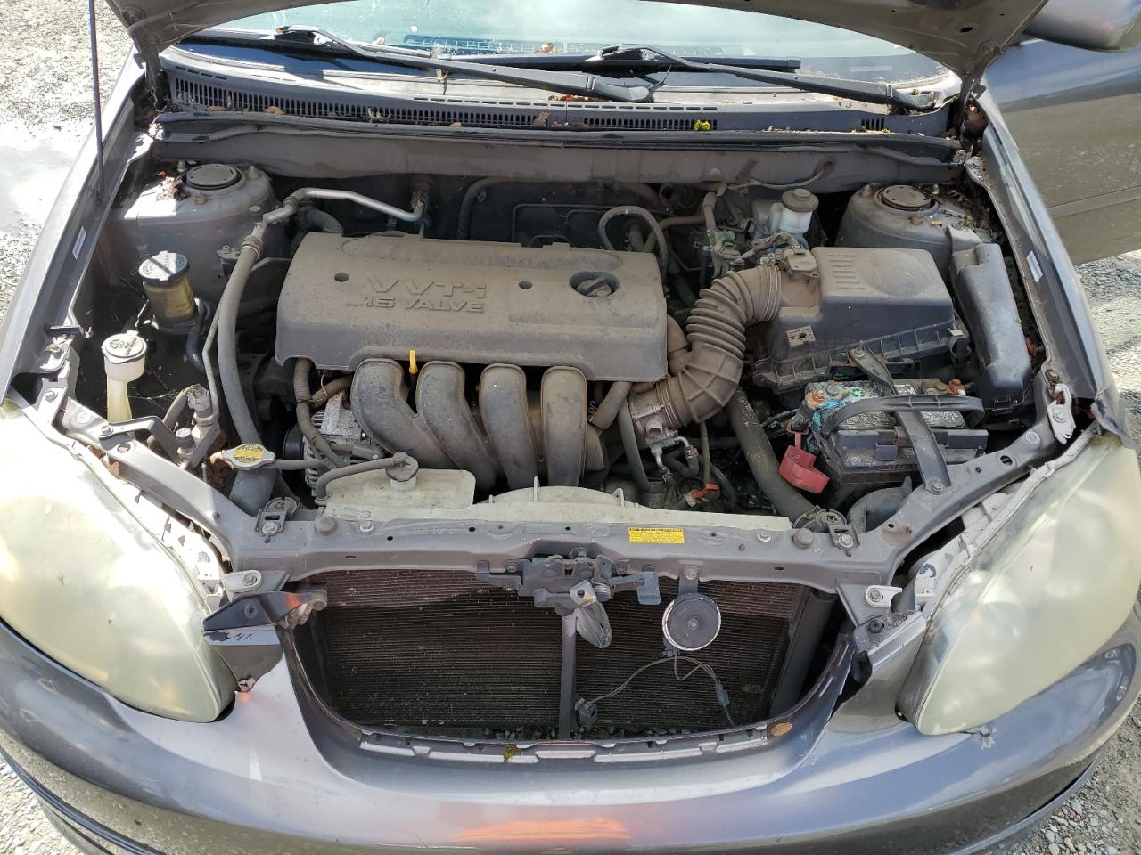 2005 Toyota Corolla VIN 1NXBR32E15Z389333 Copart auction photo, mechanical / all over damage thumbnail 11